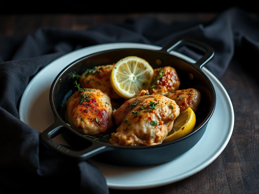 Herb Roasted Chicken Thighs