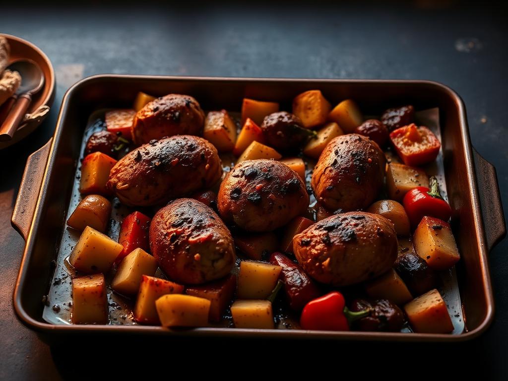 One-Pan Sausage & Peppers