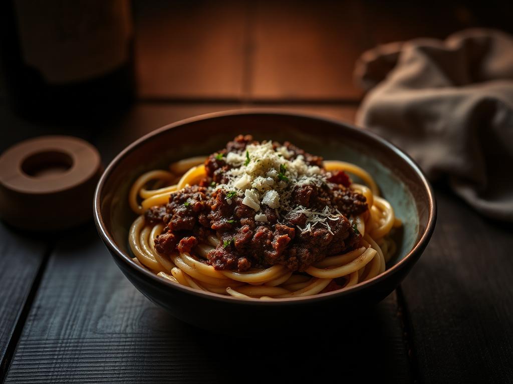 High-Protein Beef Ragu Pasta
