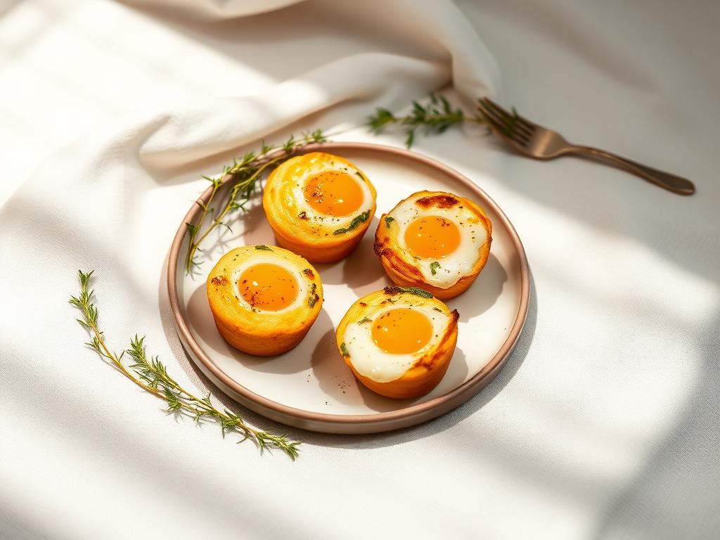 Baked Egg Breakfast Muffins