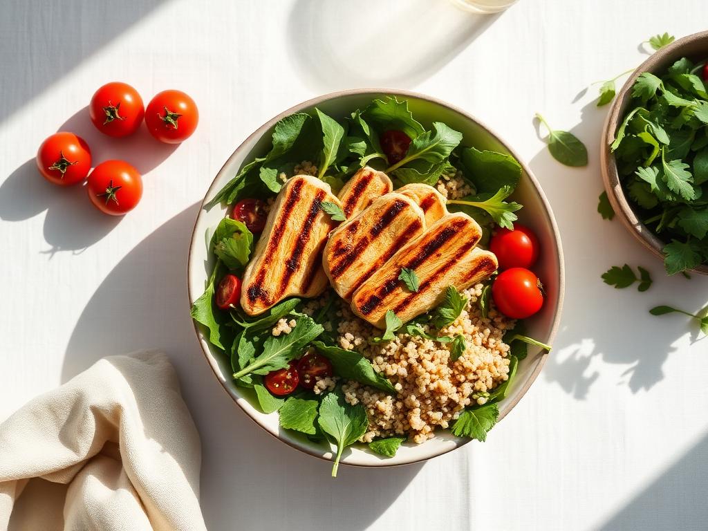 Grilled Chicken & Quinoa Salad